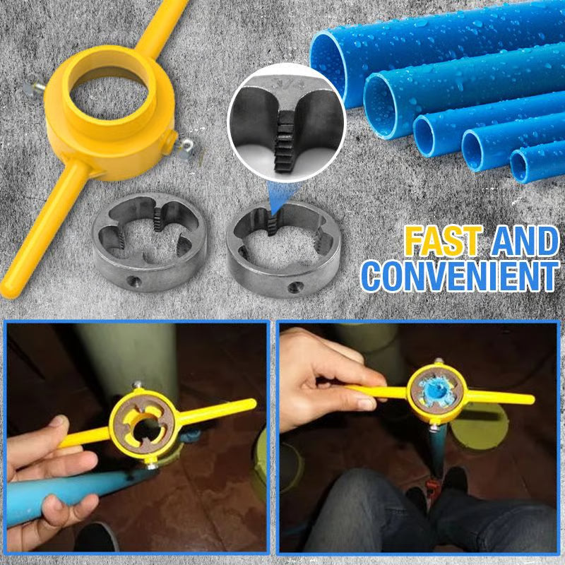 KIT MATRICES DE ROSCA PARA TUBOS DE PLASTICO ⚙️