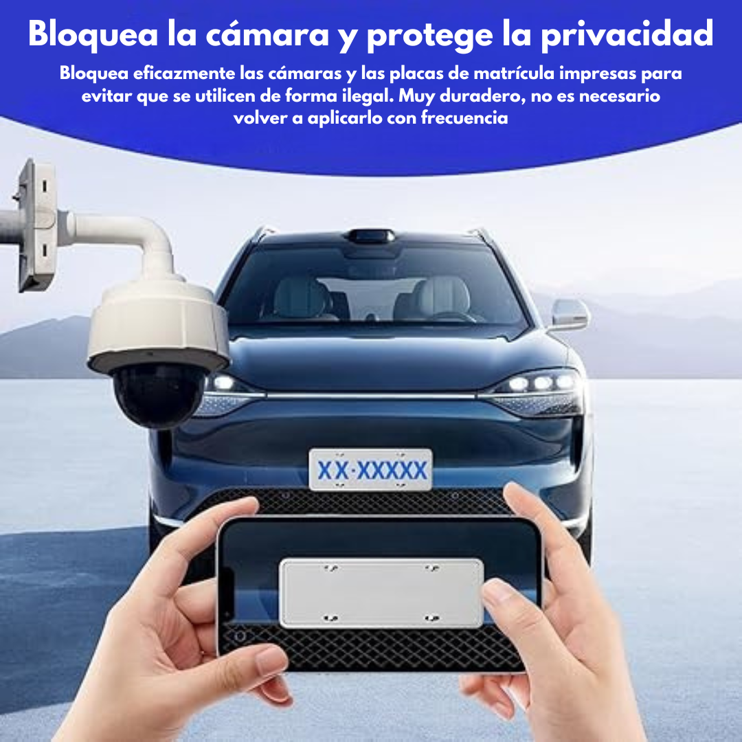 🚗 SPRAY PARA OCULTAR PLACAS™ EVITA FOTOMULTAS