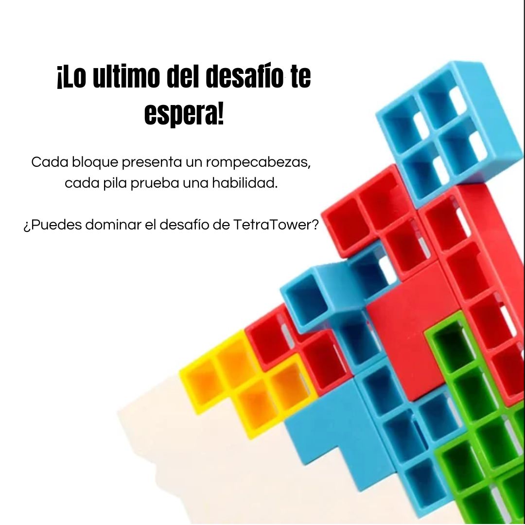 Juego de apilamiento TetraTower™ + ENVIO GRATIS