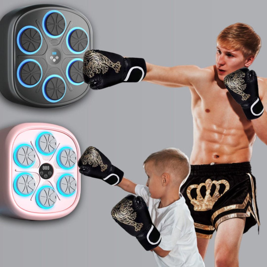 Maquina de boxeo musical + Guantes + ENVIO GRATIS