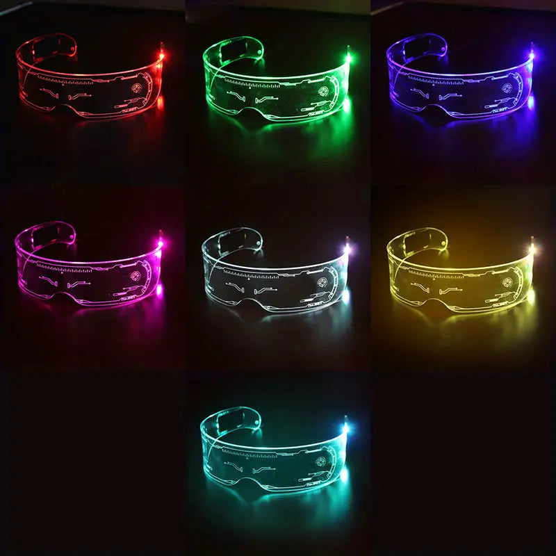 Las gafas mas virales: Gafas Led multicolor🥽
