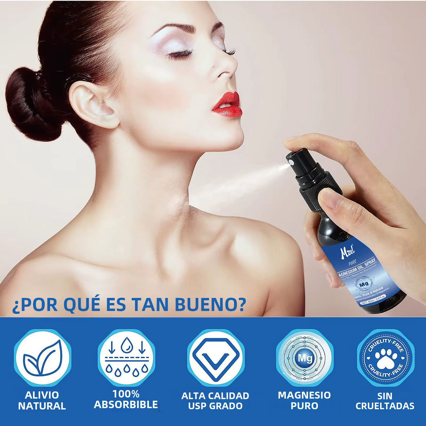 Aceite de magnesio magico en aerosol Venator™ + ENVIO GRATIS