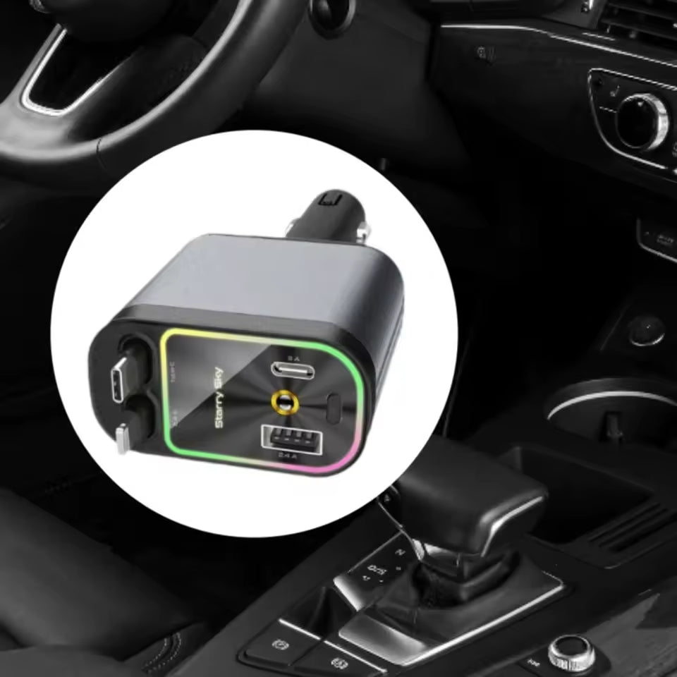 CARGADOR 4 EN 1 PARA CARRO