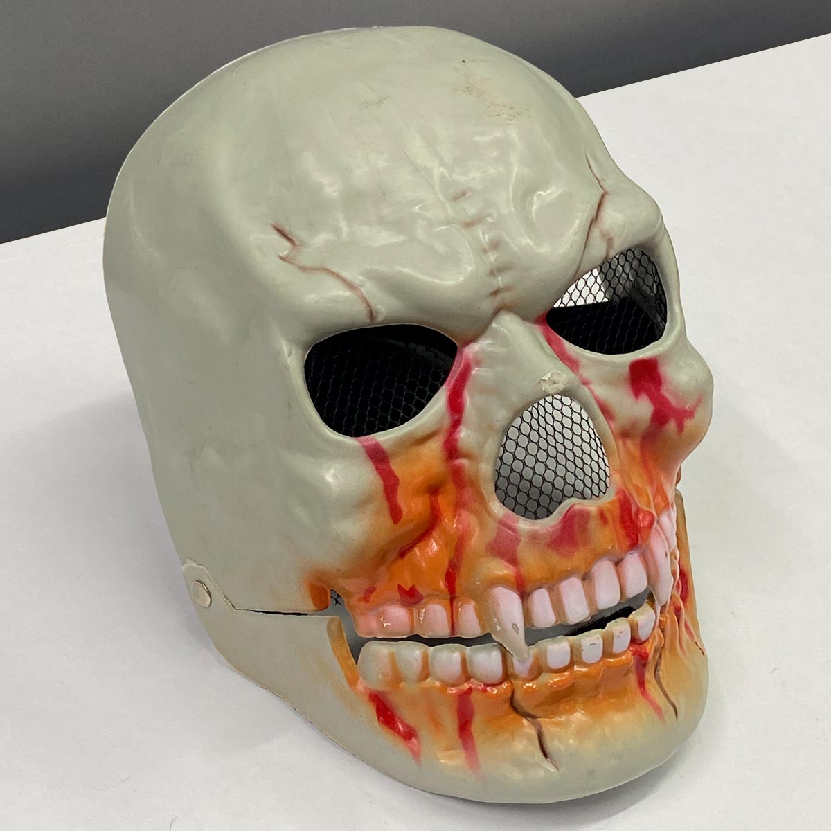 La calabera mas aterradora de Halloween: Máscara Calavera Mandíbula Móvil💀🎃