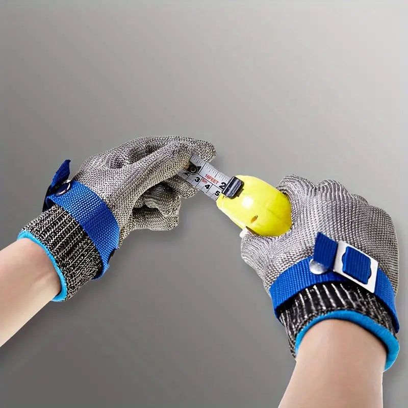 GUANTEDEACERO® Guante de malla metálica de acero inoxidable de grado alimenticio