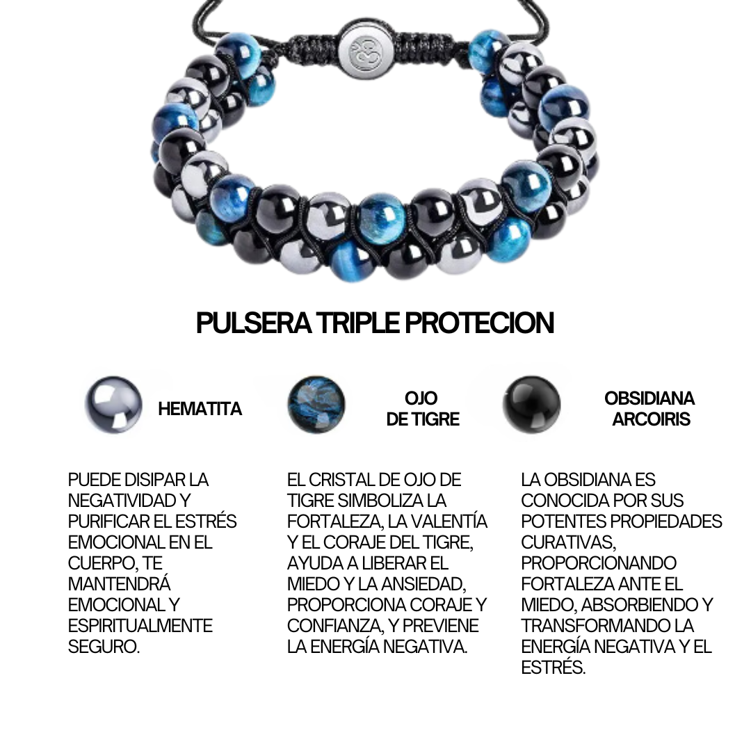 PULSERA PROTECCION OJO DE TIGRE