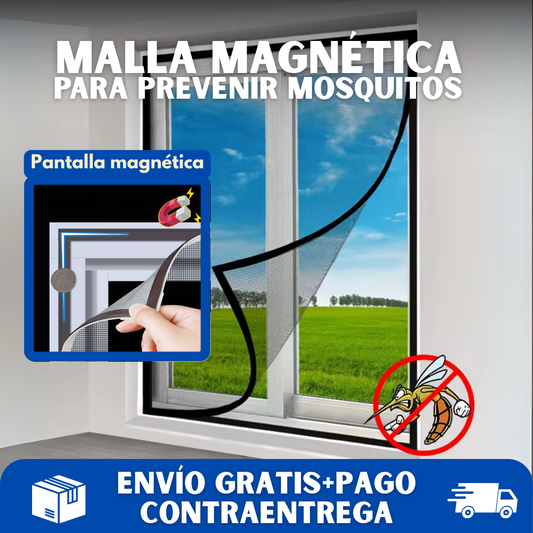 🔲MALLAMAG® Malla magnética para prevención de mosquitos