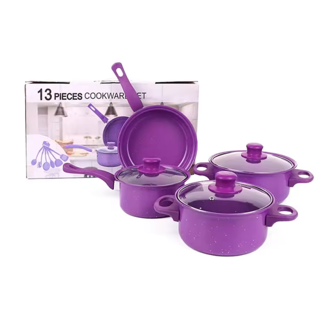 🍲VIOLUXE® Combo de ollas anti adherentes