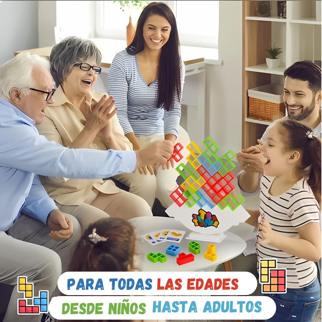 Juego de apilamiento TetraTower™ + ENVIO GRATIS