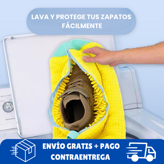 BOLSA QUITA MANCHAS PARA LAVAR ZAPATOS👞