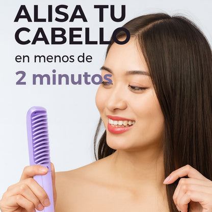 Hairstraigh® - Mini cepillo alisador de pelo portable