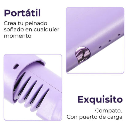 Hairstraigh® - Mini cepillo alisador de pelo portable