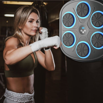 Maquina de boxeo musical + Guantes + ENVIO GRATIS