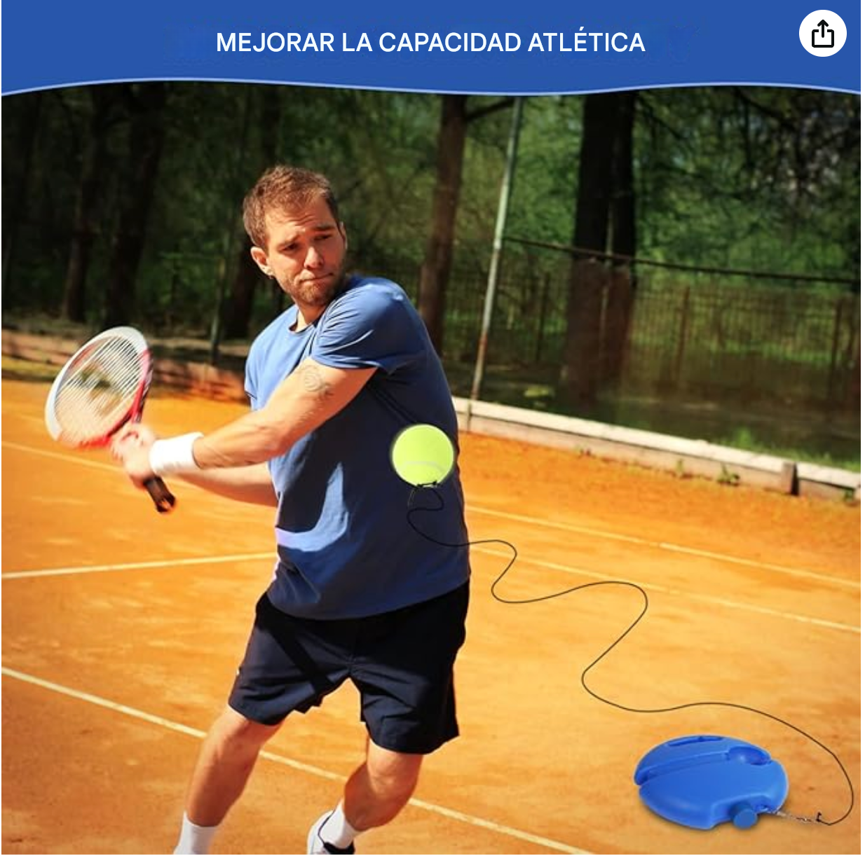 Juego de entrenamiento de tenis 🎾+ ENVIO GRATIS