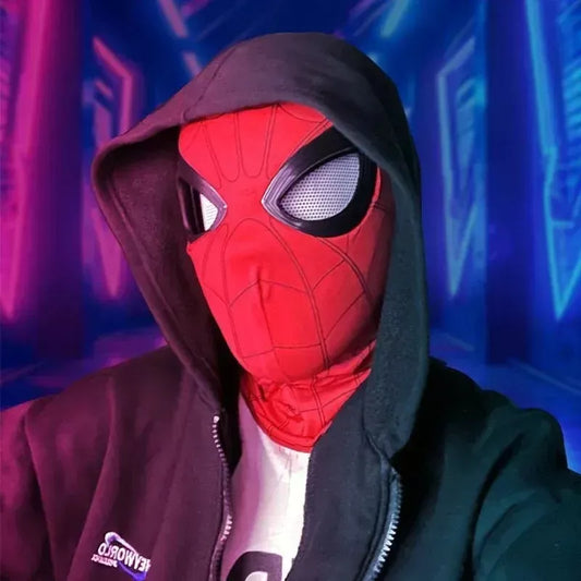 Mascara de spiderman con ojos movibles + ENVIO GRATIS
