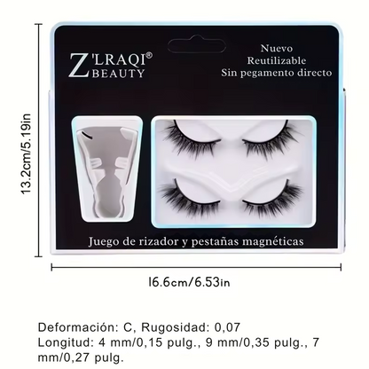 👁️ALZAPESTAÑAS® Kit de pestañas maagnétics