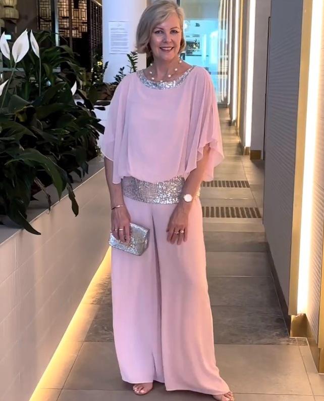 CONJUNTO DAMA ELEGANTE DE 2 PIEZAS 🌸