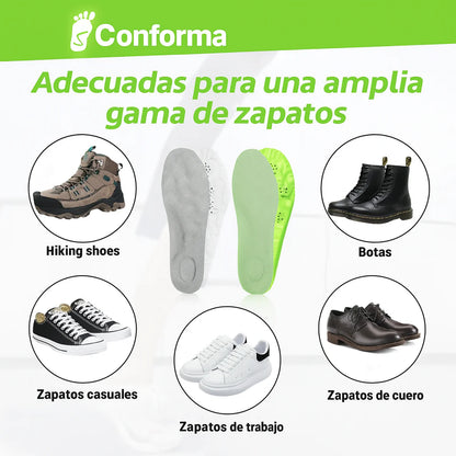 Plantillas Antidolor con soporte ortopedico