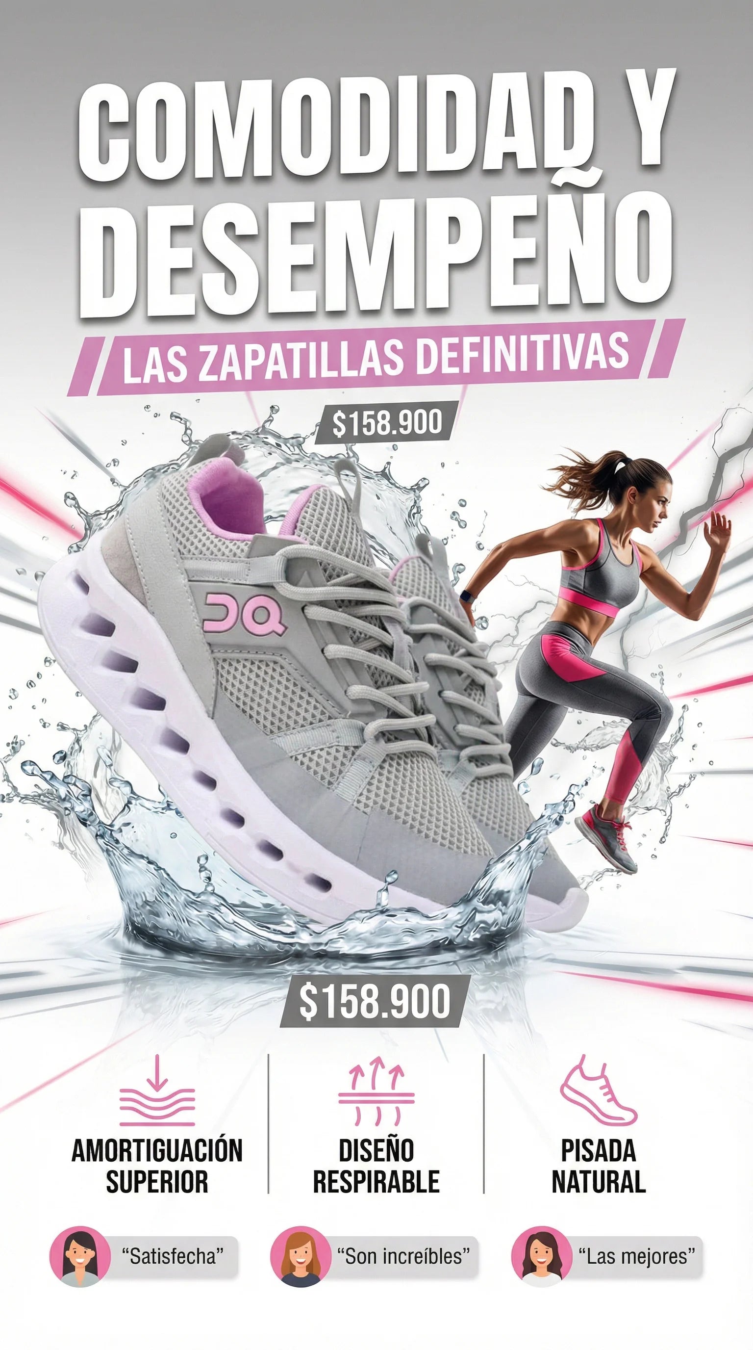 Zapatos CLOUD Dama
